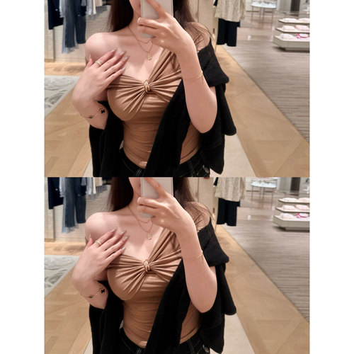 Momoshero【古早美肩Tee】啊刀主推!这个阶段想出的”高颜”打底