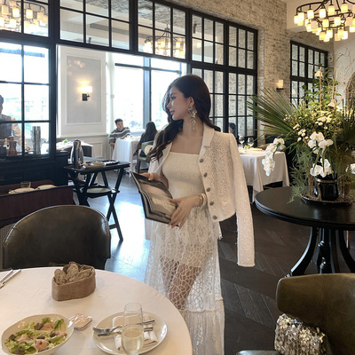 现货【Paris歌剧院】高定魅影~纸醉金迷的巴洛克连衣裙/外套