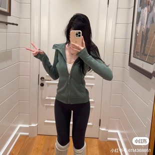 现货【Scuba森林绿】lu原料！在我这集齐所有色~300g塑形连帽外套