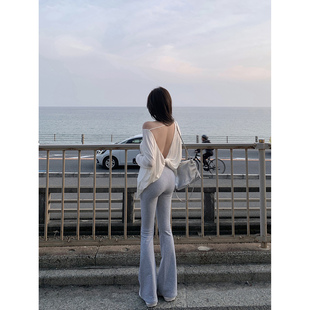 精梳棉高支高弹微喇长裤 限量新色 推 三季 formal一脚蹬卫裤