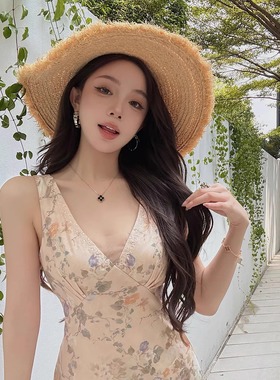 现货【私藏珐琅裙】神裙C位*11定位渗透印花 45斜纹立裁连衣裙