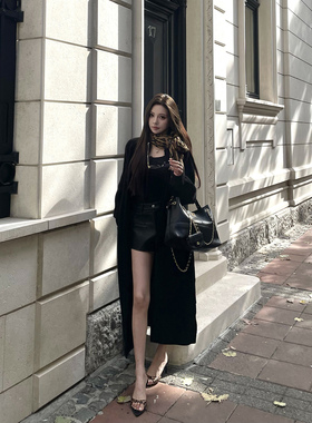 【Seoul南韩姐姐】温柔系Knitwear 100wool外套&磨毛T&摩登短裤