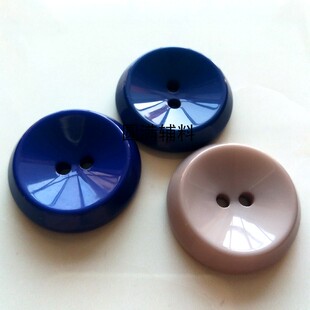 新款韩版两眼亮光纽扣高档外套裤子双面羊绒大衣钮扣蓝色灰色扣子