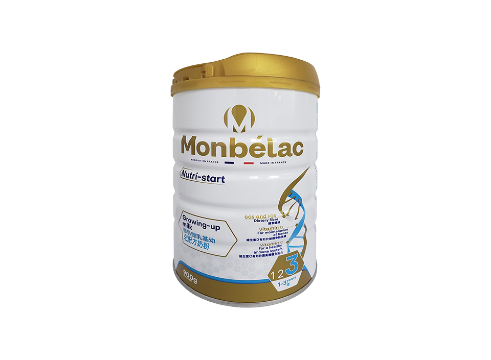 新日期27年3月  monbelac 梦贝朗3段奶粉 三段乳基幼儿配方奶粉