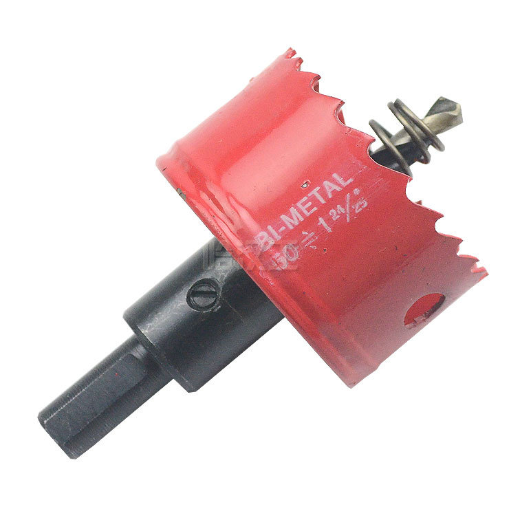 红色M42高速钢双金属开孔器 采用带锯条制作 16-100mm,五金/工具,其他钻,淘宝优惠券,粉丝福利购,淘宝优惠卷