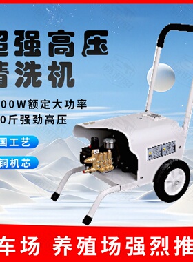 派驰PC1201/1202/1203/1204高压清洗机水枪刷车泵商用家用洗车机