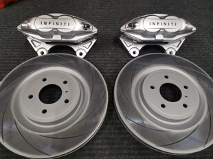 G25 系列卡钳改装 阿基波罗 FX45 Q50 FX35 G37 适用于英菲尼迪