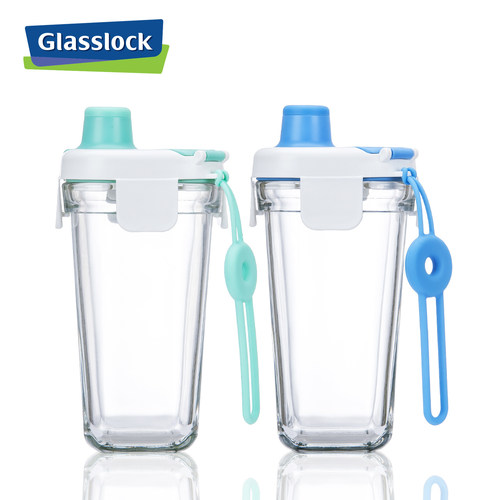 学生便携创意玻璃水杯Glasslock