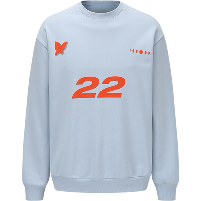 粒子男女款针织抓绒休闲卫衣