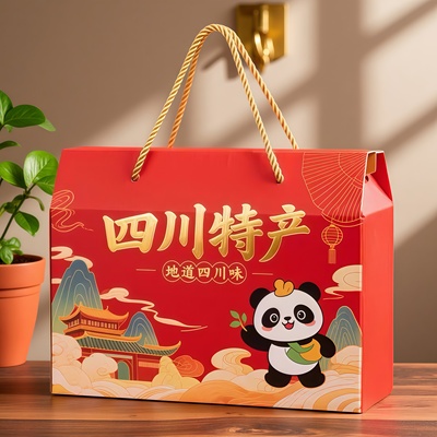 香肠腊肉特产礼品包装盒