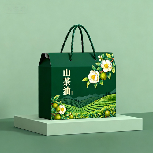 定制山茶油包装盒4支装