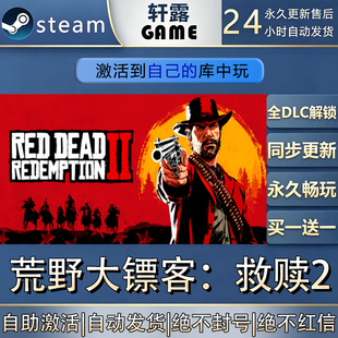 【steam入库】荒野大镖客:救赎2 激活码CDK全DLC国区游戏入库全球