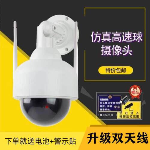 仿真摄像头高速球吓唬人