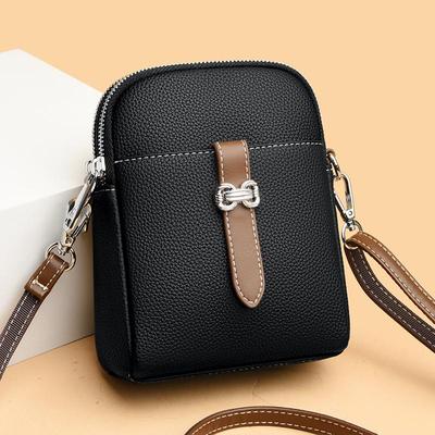 真皮手机腰包女式单肩斜挎