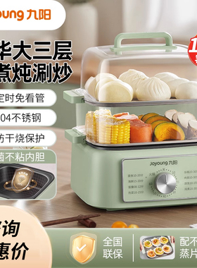 九阳电蒸锅多功能家用蒸煮炖一体锅GZ105/GZ505/电炖锅 DGD1811BS