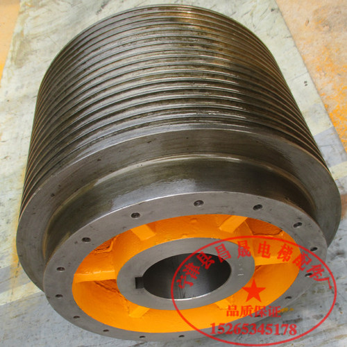 电梯配件曳引机轮航天稀土曳引轮405*16*10厂家直销品质保证