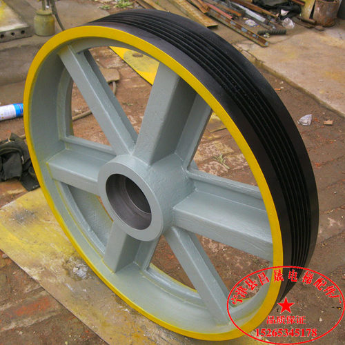 电梯配件曳引机轮迅达W200.W250曳引轮系列厂家直销品质保证 - 封面