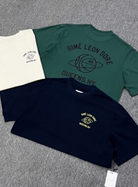 Aime Leon Dore美式潮牌INS印花ALD高街宽松男女T恤纯棉短袖上衣