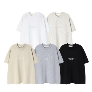 新款FOG ESSENTIALS简约字母T恤衫26ss美式潮牌嘻哈宽松纯棉短袖