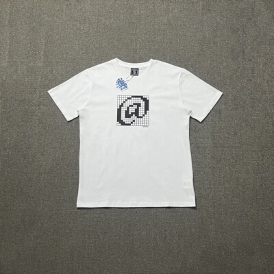 美式ADWYSD小众INS同款字母印花潮牌高街宽松情侣纯棉短袖T恤上衣