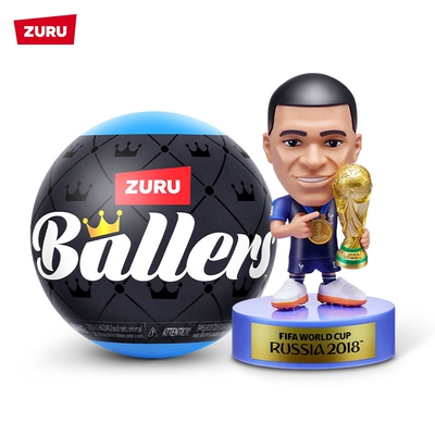 ZURU五倍惊喜球之世界杯球星球Ballers FIFA盲盒梅西人偶手办玩具