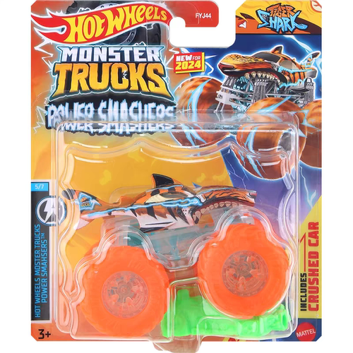 风火轮合金车模大脚车越野车芭比房车虎鲨hotwheels男孩礼物惯性