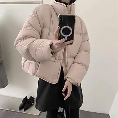 短款羽绒服女款2025新款冬季高级感气质羽绒外套小香风外套女