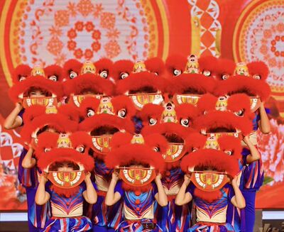 小荷风采少儿舞蹈服装奇狮妙想