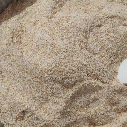 全麦面粉 纯麦麦糁新鲜麦碴子细碴粗碴农家自磨杂粮食用煮粥