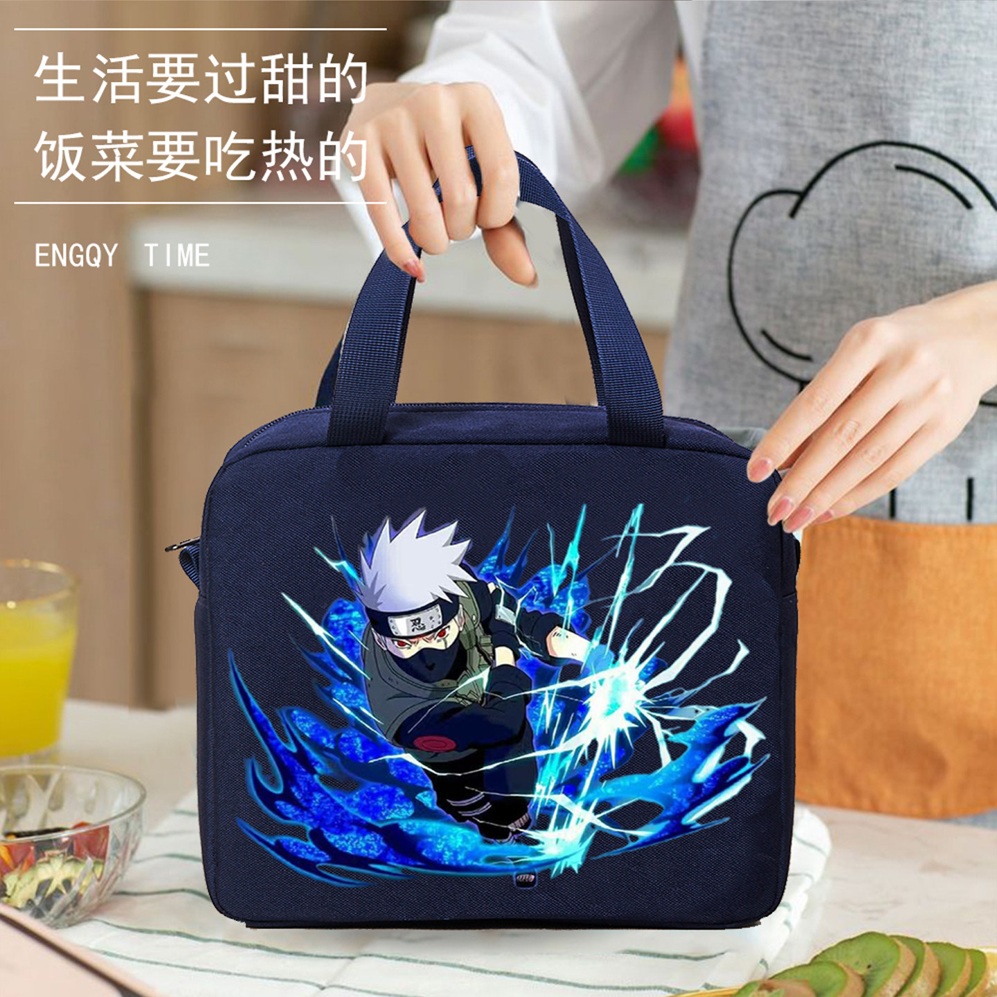 学生手提保温包饭盒袋炫酷帅气带饭手提包大容量便携便当包厚铝箔,收纳整理,饭盒袋,淘宝优惠券,粉丝福利购,淘宝优惠卷