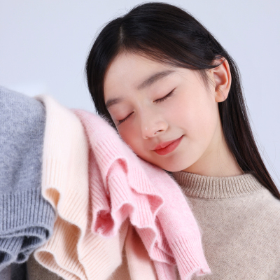 儿童羊绒衫半高圆领女童装秋季男童毛衣套头宝宝保暖羊毛衫打底衫