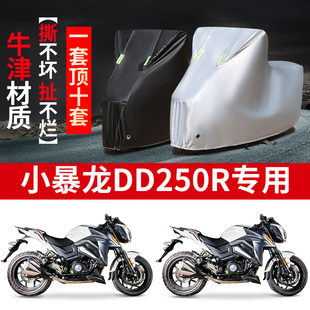 大地鹰王小暴龙DD250R摩托车专用防雨防晒加厚遮阳防尘车衣车罩套