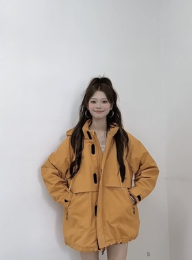 IEF/爱依服2024新款秋冬内里加绒加厚保暖工装外套D0079-B-