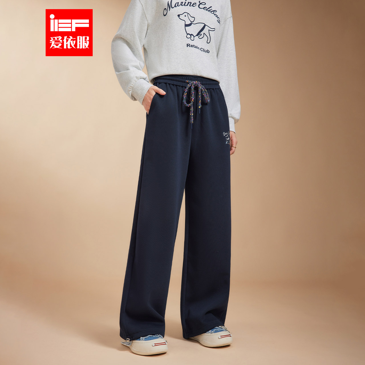 IEF/爱依服裤子2025秋冬新款美式