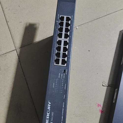 议价水星MERCURY SG116D 16口千兆交换机，正常使用（维修）