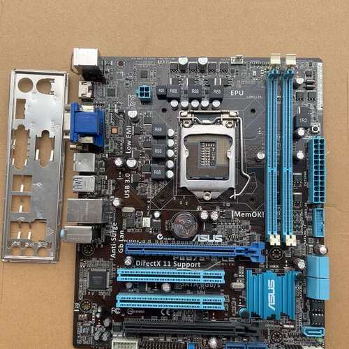 议价华硕P8B75-M LE主板，LGA1155接口，支持I7/（维修）