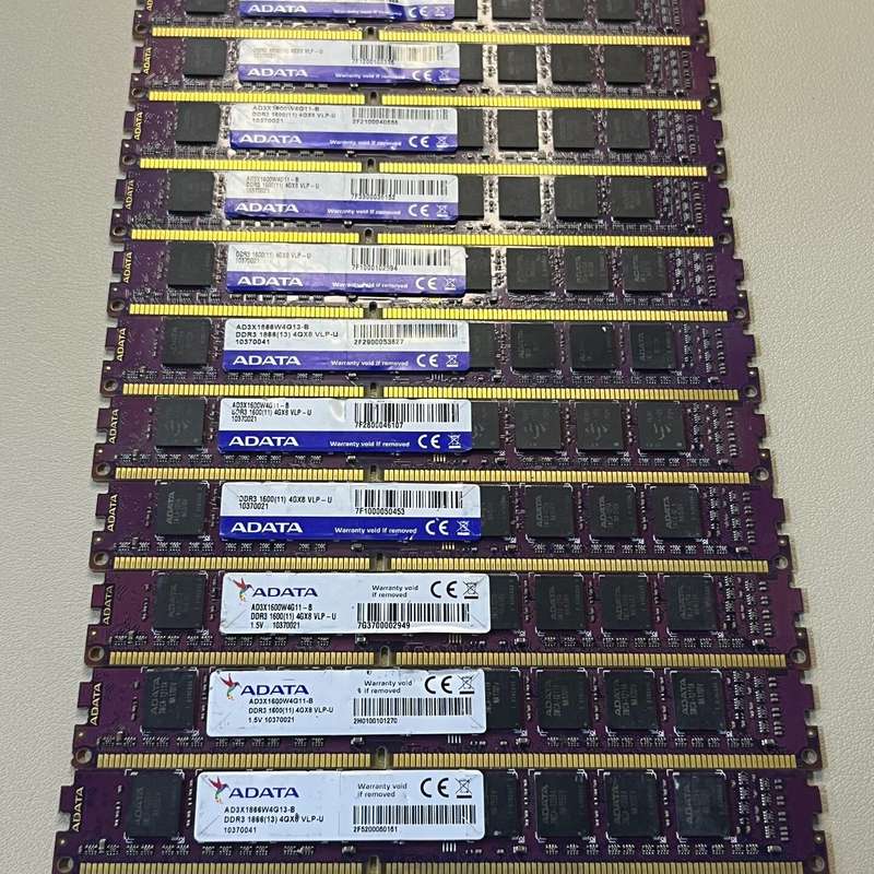 议价威刚万紫千红！ddr3 4g1600 台式原装拆机内存条（维修）图片