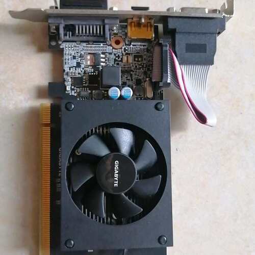 议价技嘉GT710 2G显卡，型号GV-N710D3-2GL，半（维修）