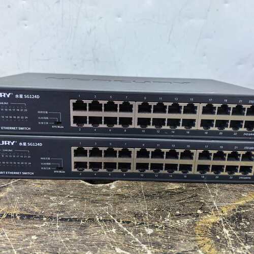议价水星MERCURY SG124D 24口千兆交换机（维修）