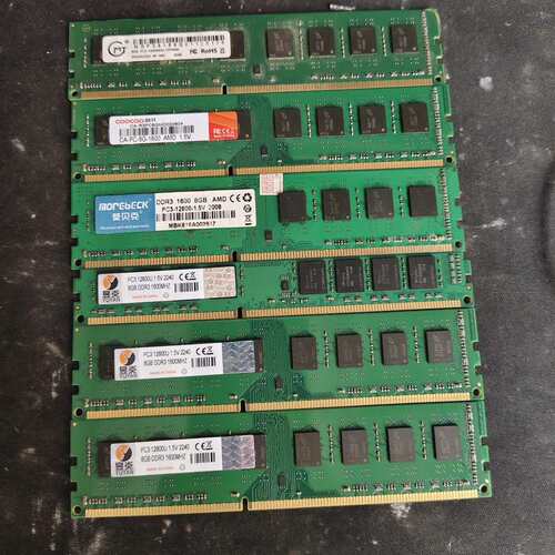 议价Amd专用条DDR3 8G内存，4条，正常使用（维修）