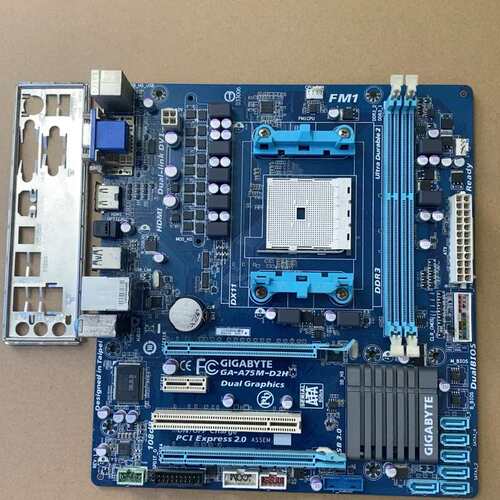 议价技嘉GA-A75M-D2H主板FM1接口DDR3代，拆机主板（维修）