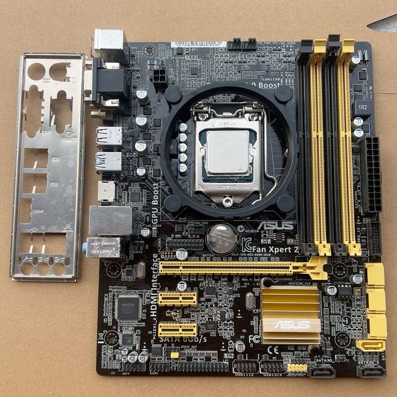 议价华硕B85M-G主板，LGA1150接口，支持B85芯片组，（维修）图片