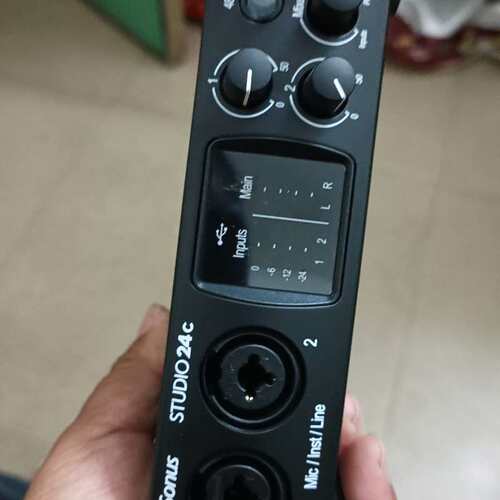 议价二手声卡PreSonus/STUDIO24C，东西实物拍（维修）