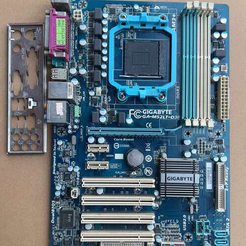 议价技嘉GA-M52LT-D3P独显大板，AM3+接口，DDR3（维修）