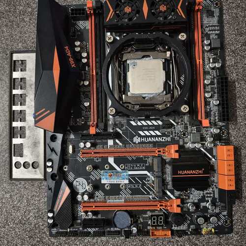 议价华南X99_AD4主板，E5_2680V4，上4代内存，C6（维修）