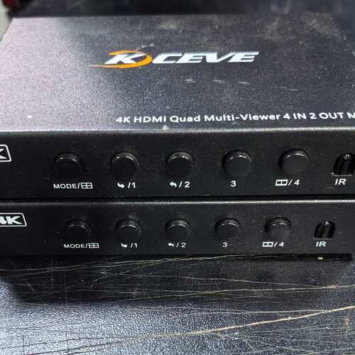 议价KCEVE 4K HDMI 4画面分割器 型号KC-8402（维修）