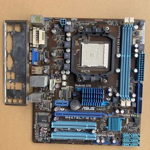 议价华硕M4A78LT-M LE主板支持AM3 DDR3代，成色（维修）