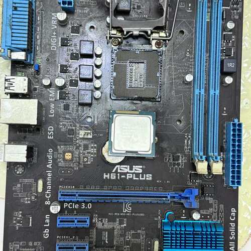 议价华硕h61-plus无挡板加cpu i5 3570，打包出（维修）
