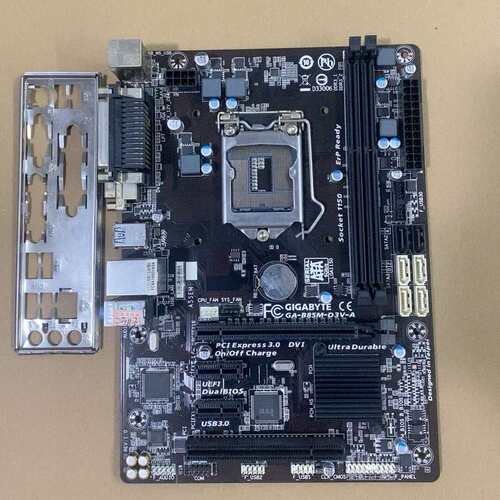 议价GIGABYTE技嘉GA-B85M-D3V-A拆机主板功能正（维修）