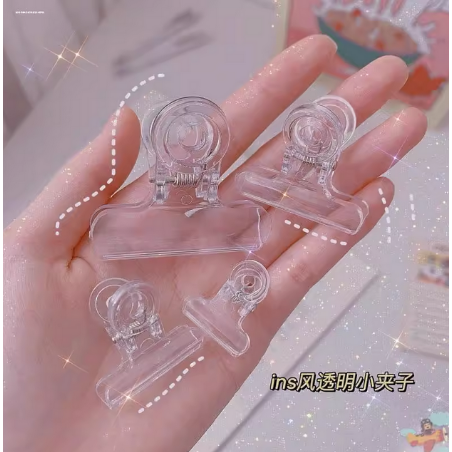 创意透明小夹子票夹 长尾夹零食封口夹学生办公票据试卷装订,文具电教/文化用品/商务用品,票夹/长尾夹,淘宝优惠券,粉丝福利购,淘宝优惠卷